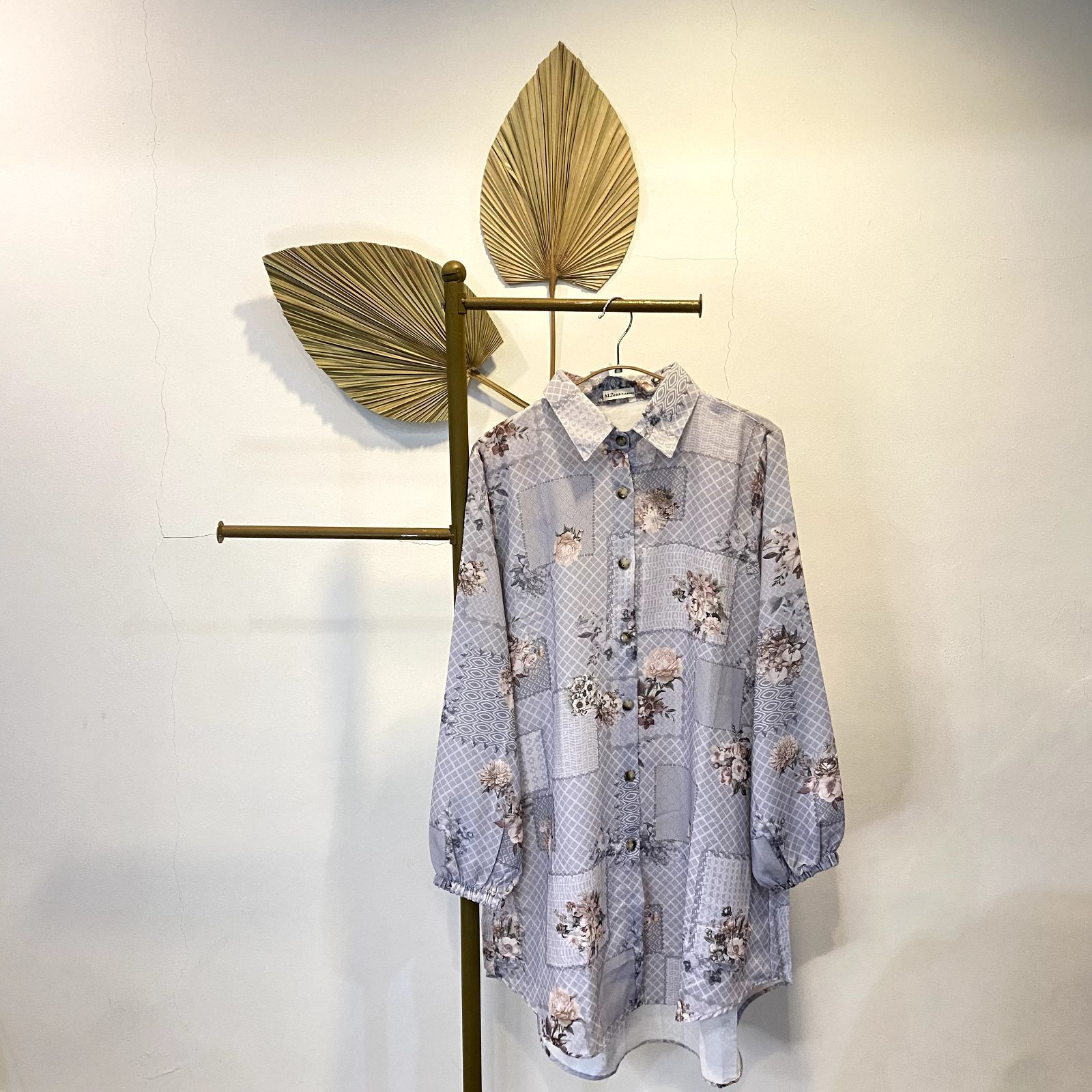 Tunik Square Flower