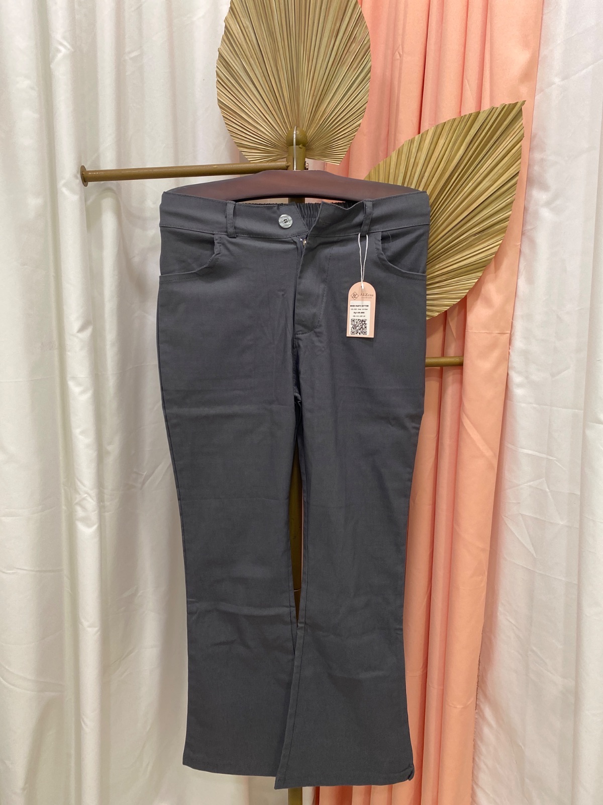 Work Pants Button